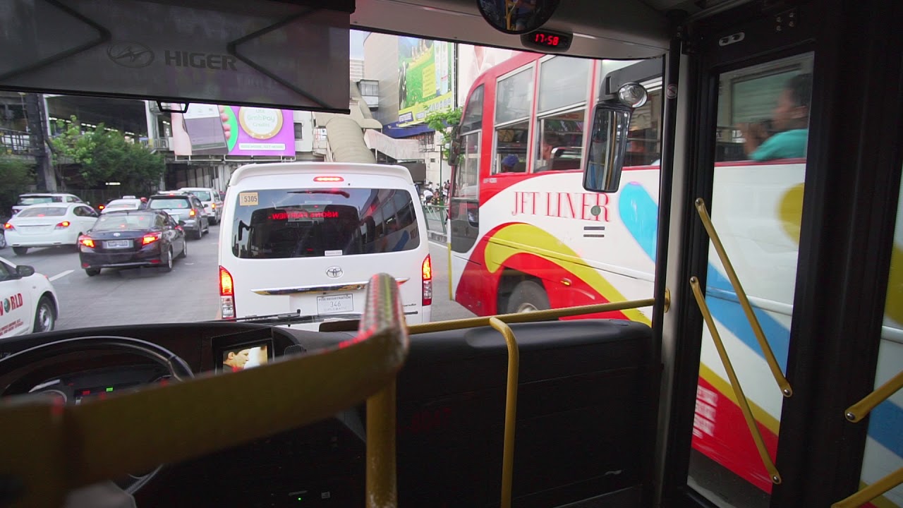 Philippines, P2P bus ride from Makati to Fairview