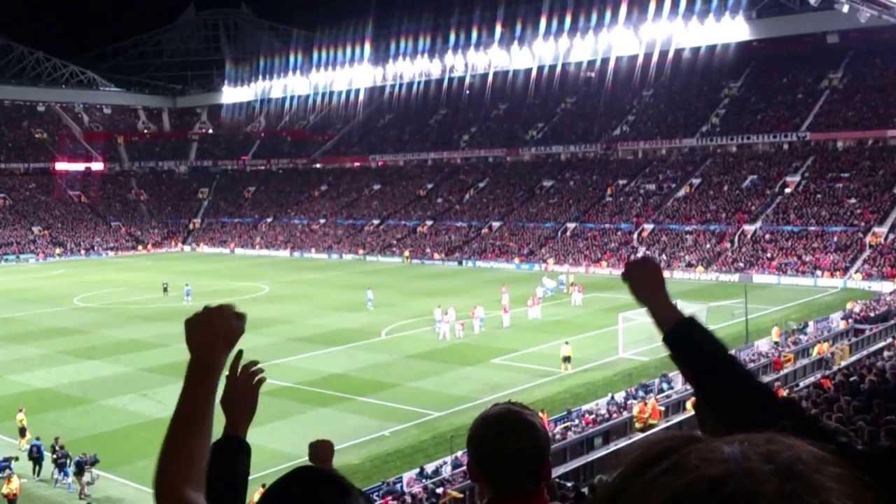 Singing section Old Trafford syngeseksjon