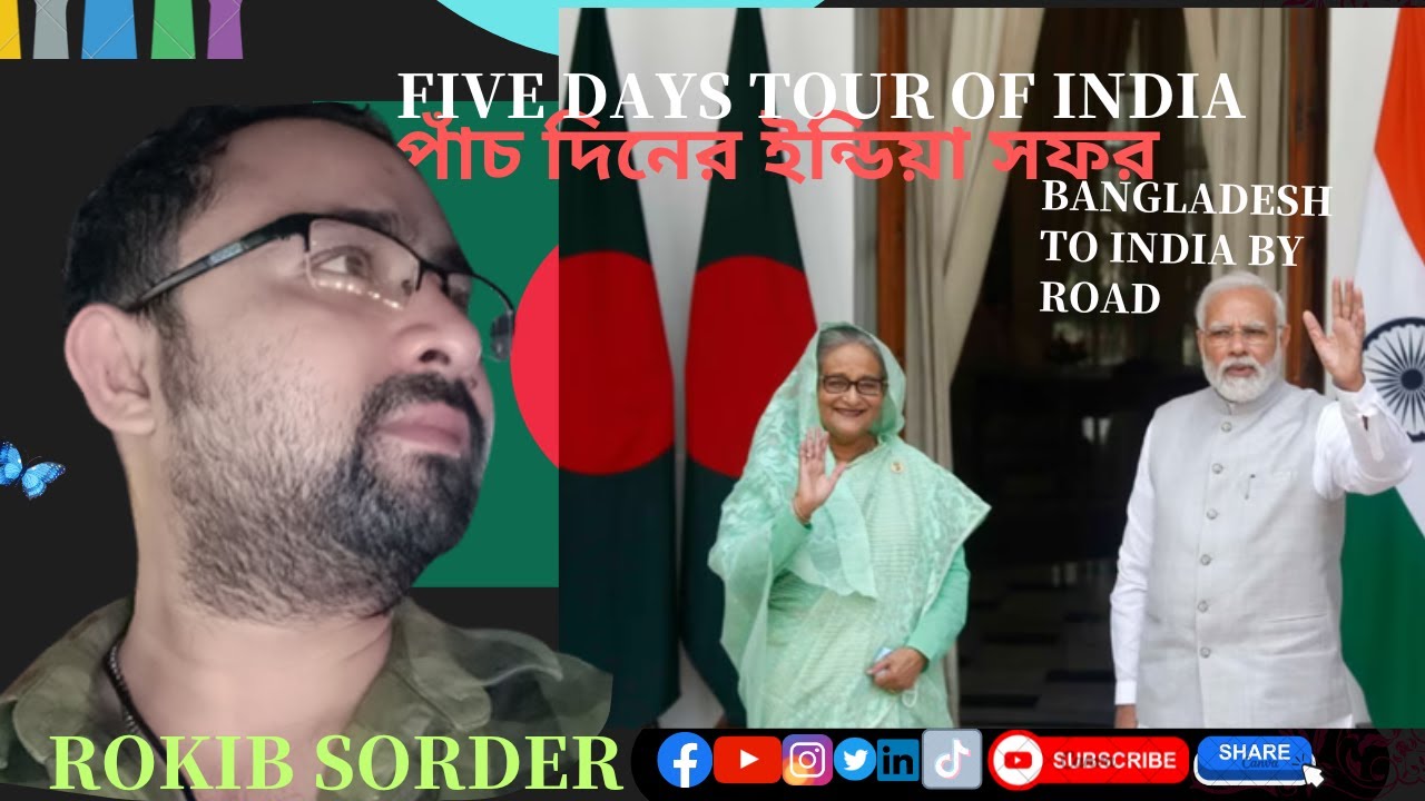 The Amazing Adventure: Exploring Bangladesh to India by Road