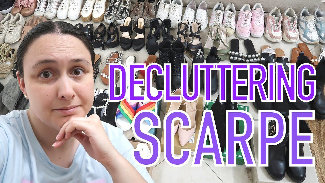 HO BUTTATO 16 PAIA!😱 Decluttering di tutte le mie scarpe 👠 | Marta Assi