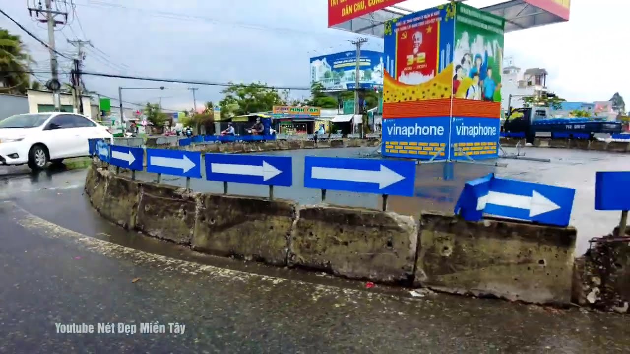 Bến Tre Tiền Giang Xuất Hiện Mây Cực Khủng Mưa Bao Phủ Cầu Rạch Miễu 2