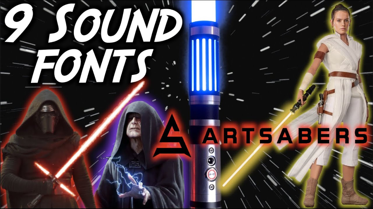 9 Dueling Lightsaber Sound Fonts by Artsabers!