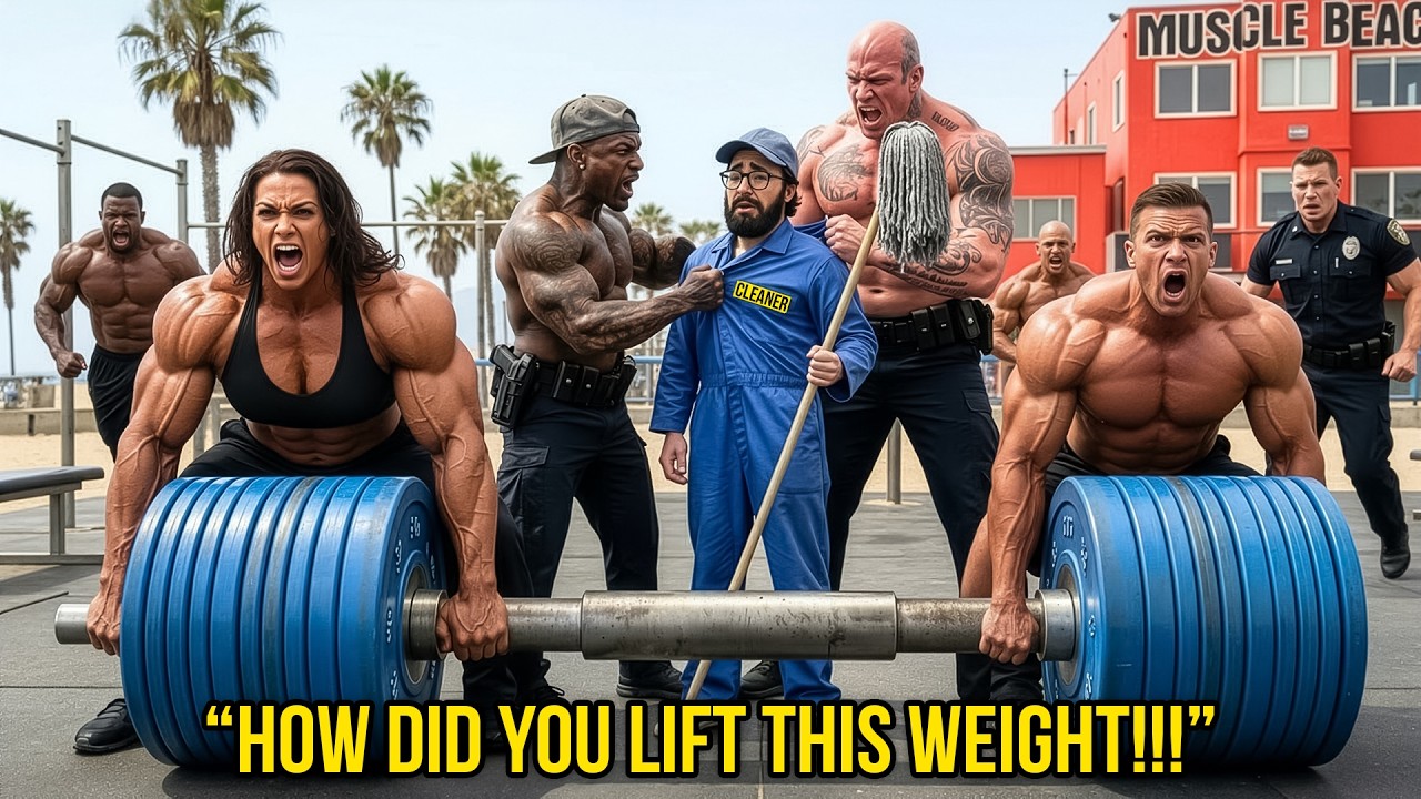 Anatoly Pulls Off the IMPOSSIBLE With His 32KG Mop Lift!!! Anatoly Gym Pranks