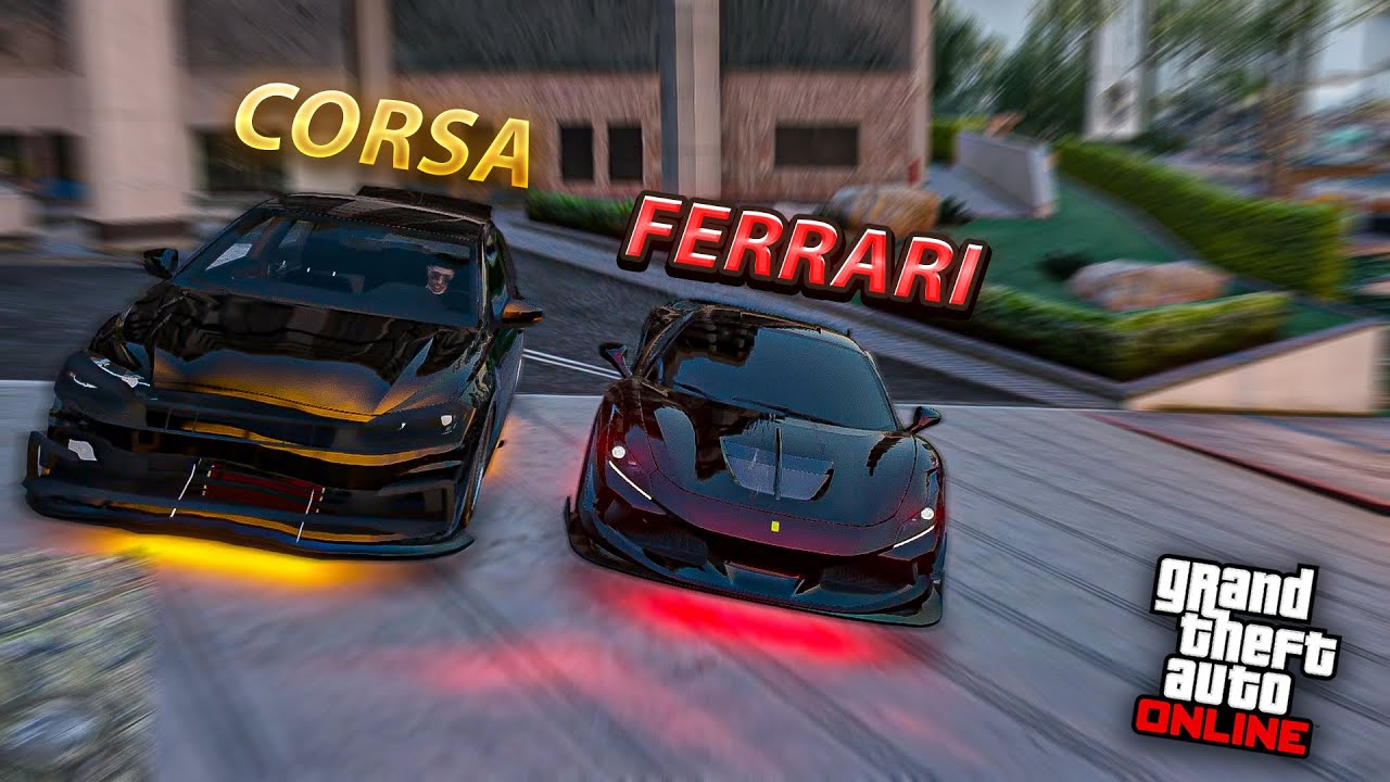 USAMOS un FERRARI MODIFICADO para GANAR CARRERAS ILEGALES en GTA5