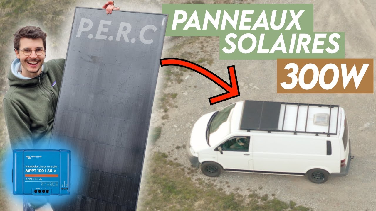 45. Choisir et installer des panneaux solaires pour son van aménagé - PERC