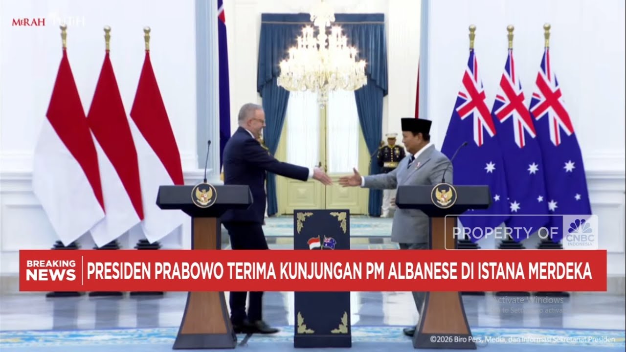 PM Albanese Kunjungi Prabowo di Jakarta, Bahas Kerja Sama RI-Australia