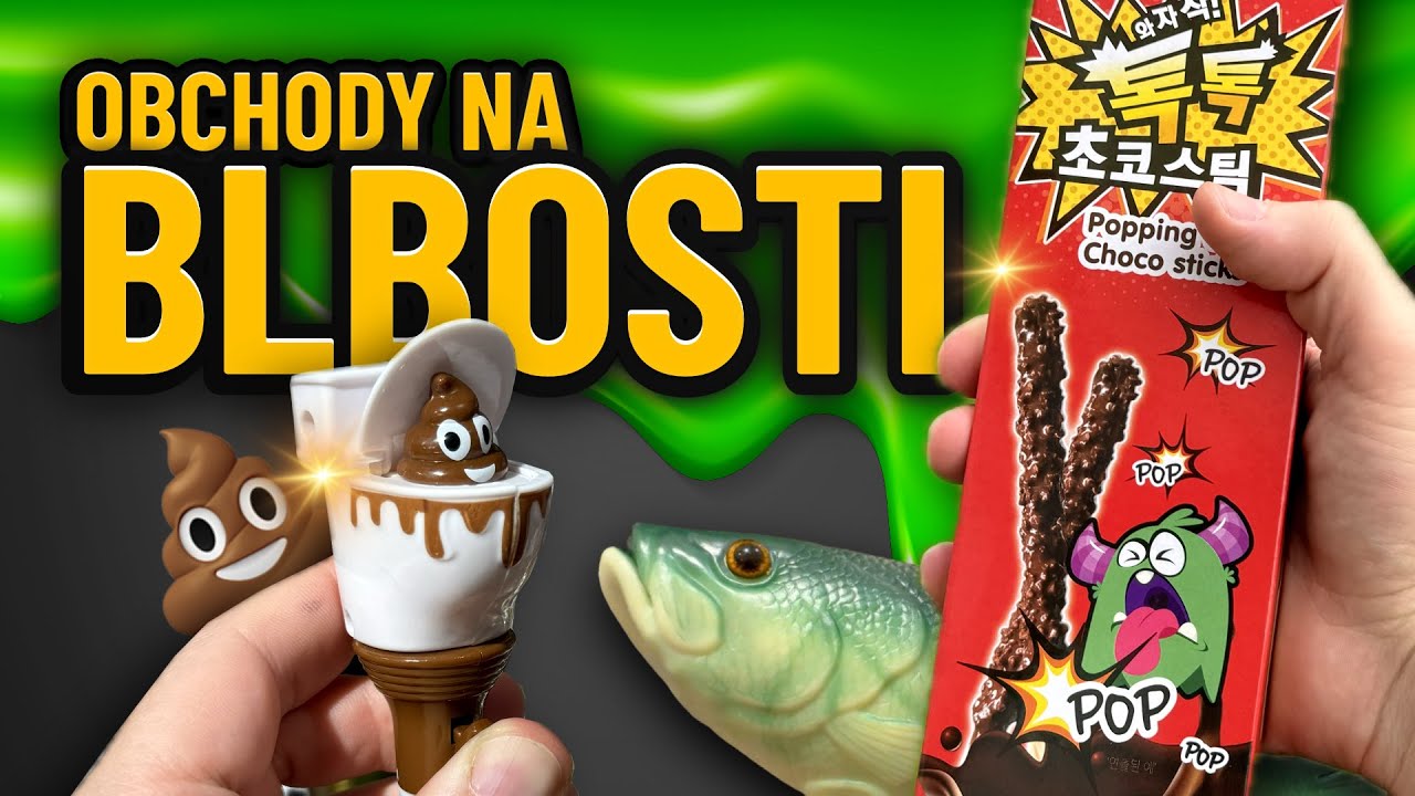 OBCHODY na BLBOSTI 😂 + OCHUTN&Aacute;VAČKY