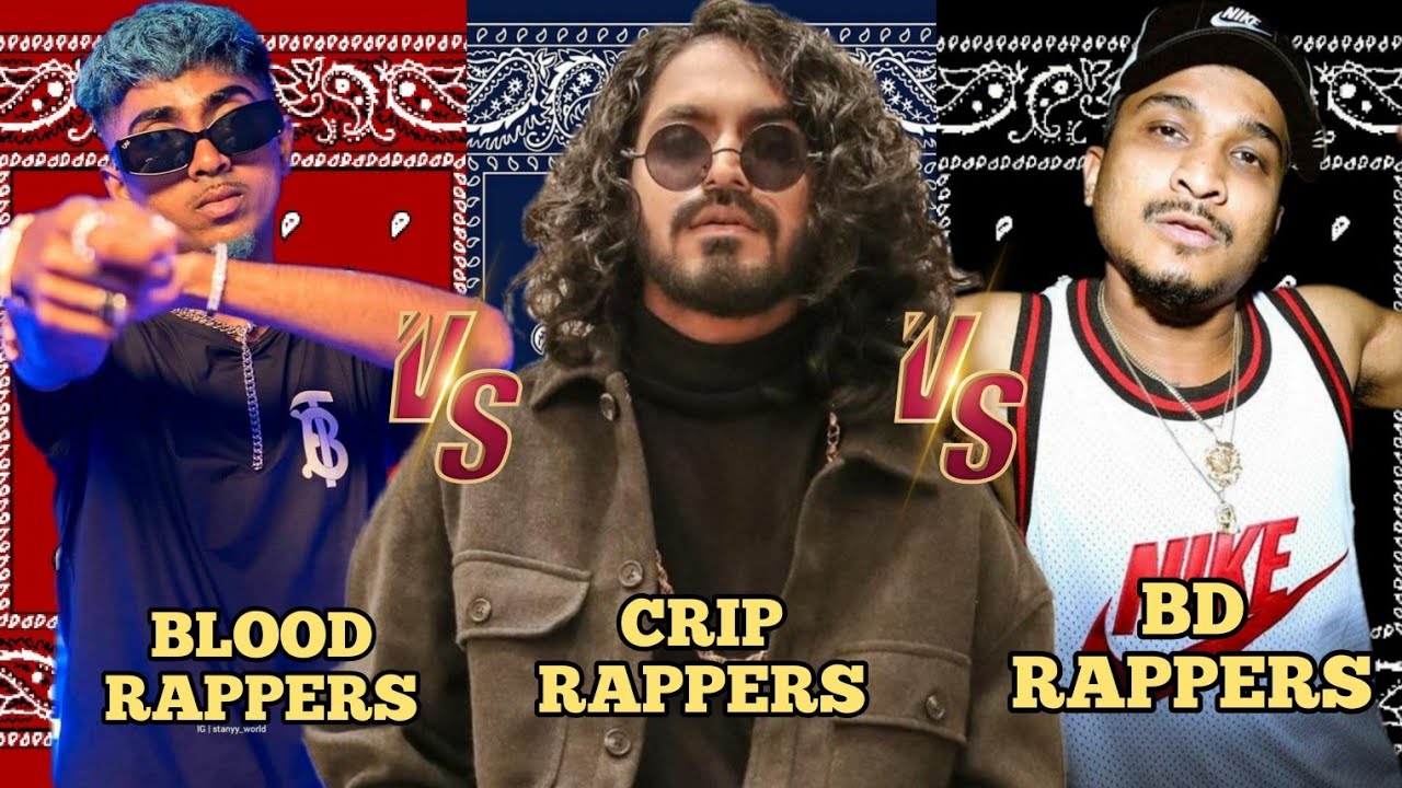 BLOOD RAPPERS VS CRIP RAPPERS VS BLACK DISCIPLE RAPPERS 2021