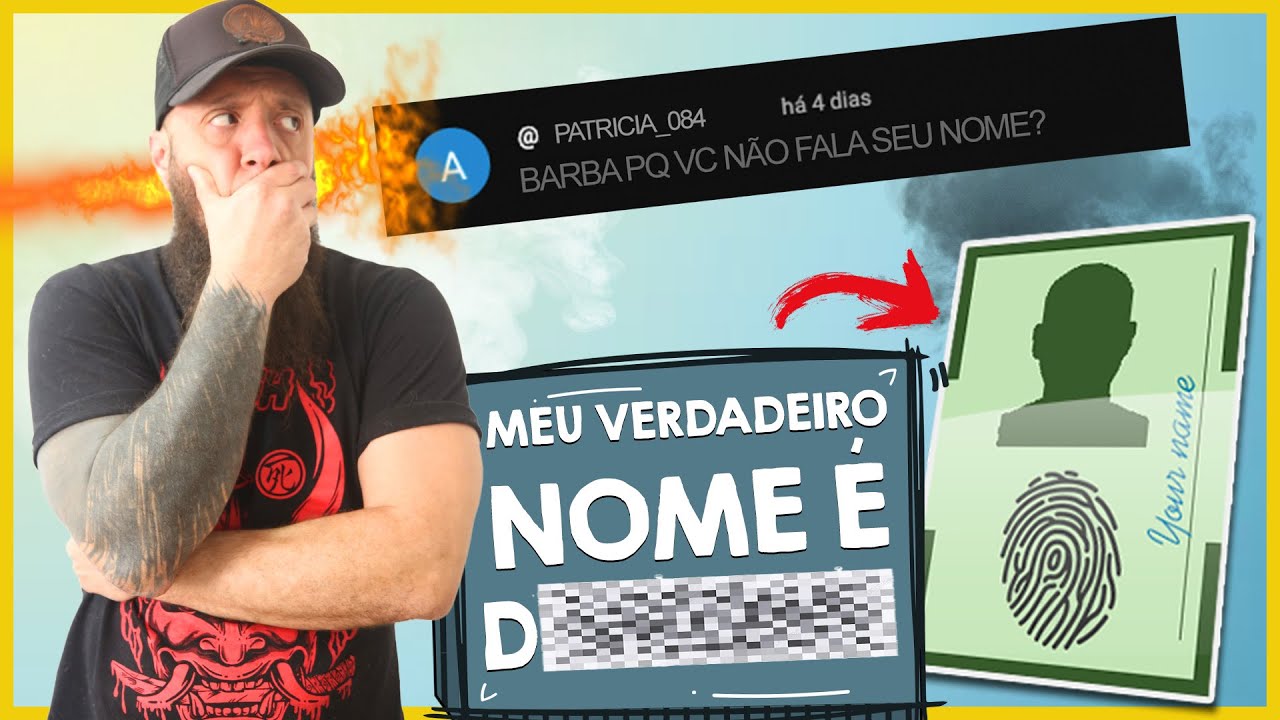 POR QUE EU NUNCA FALEI MEU NOME VERDADEIRO? #barbaresponde