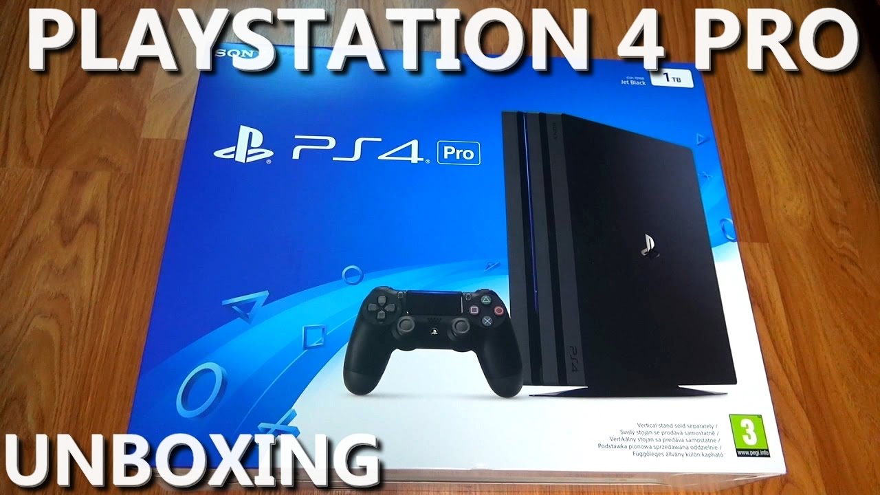 PlayStation 4 Pro - Unboxing PL (rozpakowanie i prezentacja PS4 Pro)