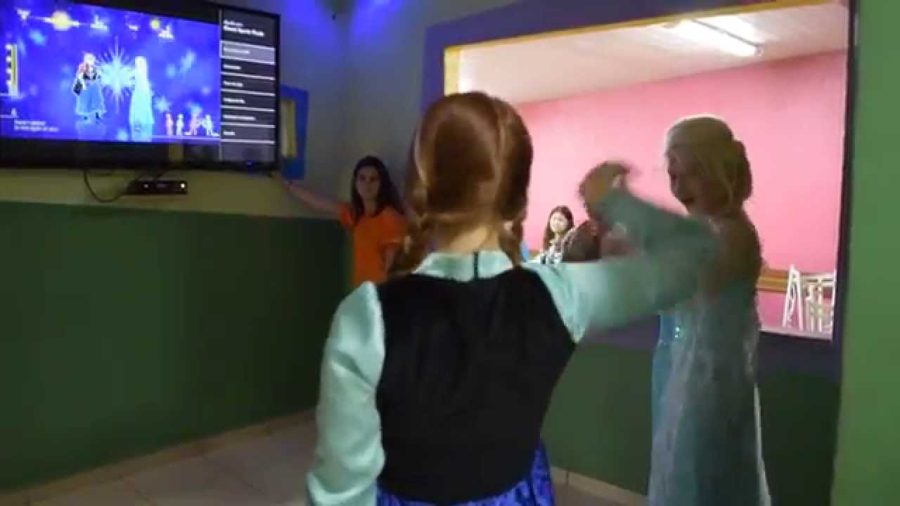 Anna e Elsa Frozen -  Let It Go  Just Dance 2015