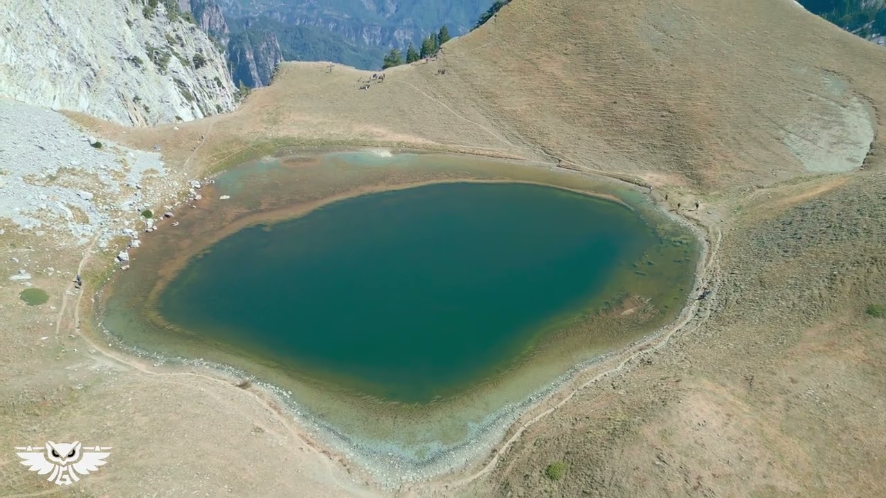 Δρακόλιμνη της Τύμφης - The dragon lake of Tymfi #greece #hiking #lake #drone #4k