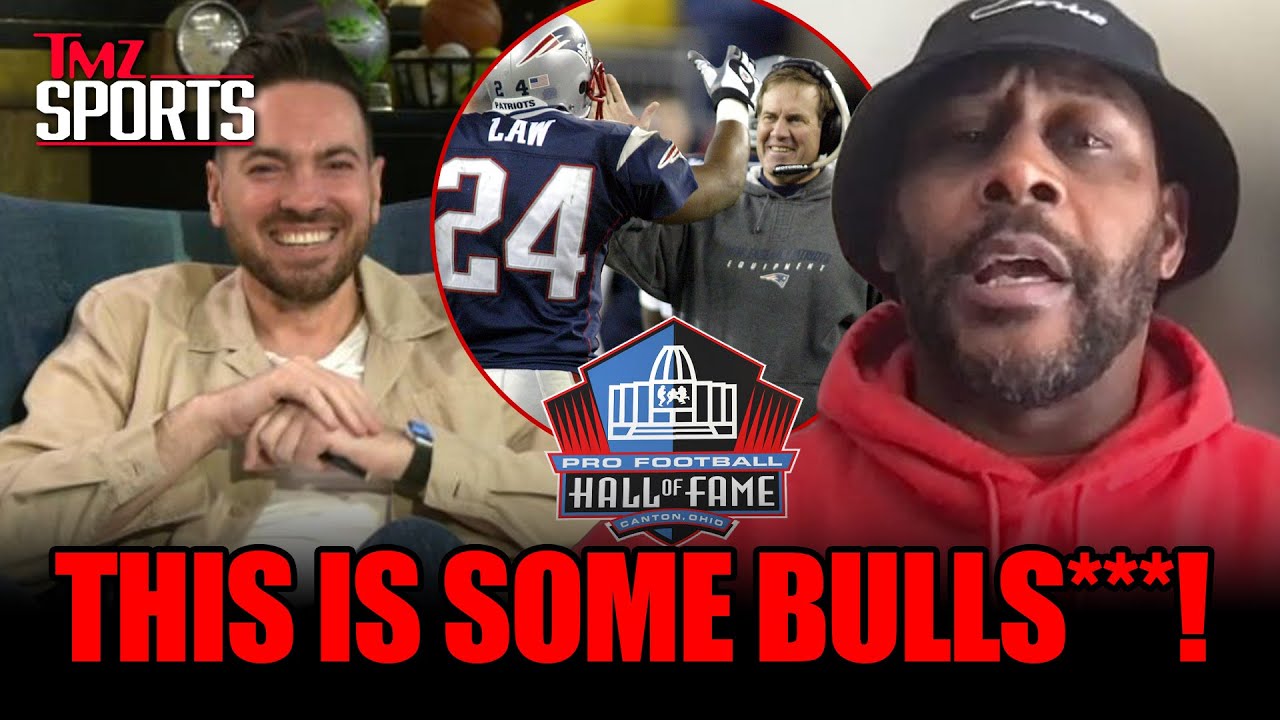 Ty Law Calls BS On Bill Belichick Snub … ‘Today It’s The Pro Football Hall Of Shame’ | TMZ Sports