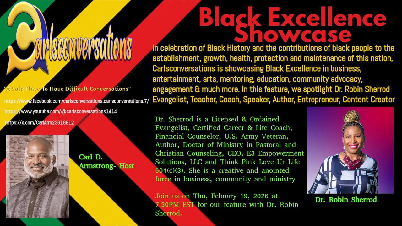 Black Excellence Showcase w/ Dr. Robin Sherrod