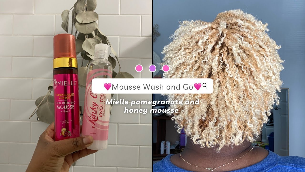 Mielle Pomegranate and Honey Mousse Wash and Go