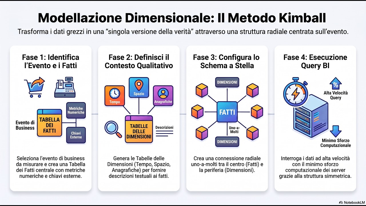 D17. Modellazione Dimensionale Tabelle dei Fatti e delle Dimensioni (Kimball)