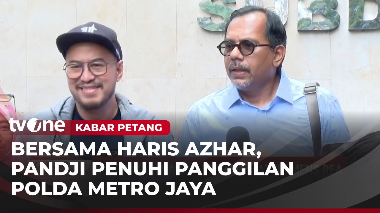 Pandji Didampingi Haris Azhar untuk Penuhi Panggilan Polda Metro Jaya | Kabar Petang