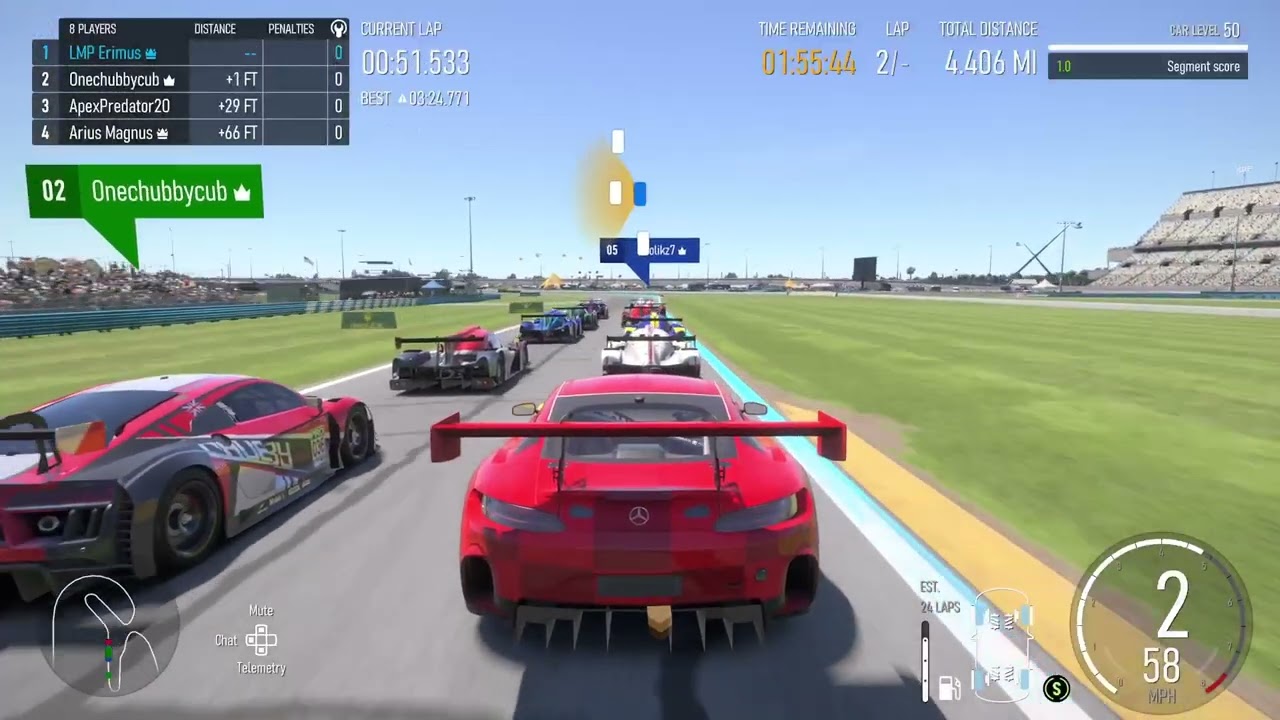 Carrera Racing League CLMS 2h of Daytona - GT3