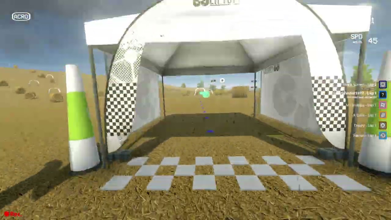 Late afternoon RIPS! | Liftoff FPV: After Hours (Straw Bale) 💡