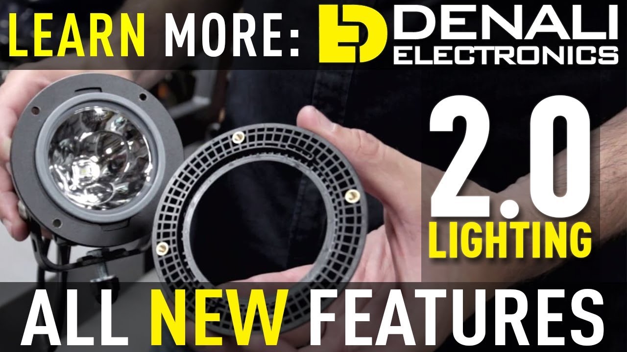 Introducing DENALI 2.0 - Brighter, Tougher, & Smarter Motorcycle Lights