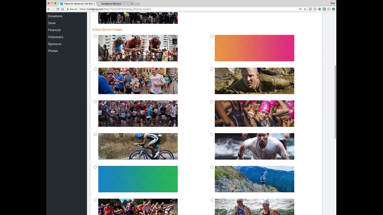 RunSignUp 101 Webinar - Build a Better Race Website