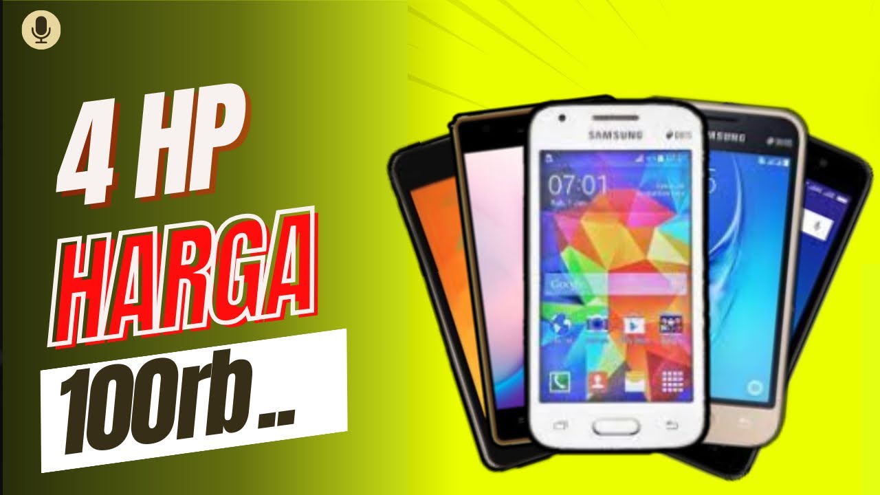 Cuma 100K..!! | 4 HP Murah Harga 100Ribuan terbaik DI Awal Tahun 2024 Rekomendasi Gadget Inside