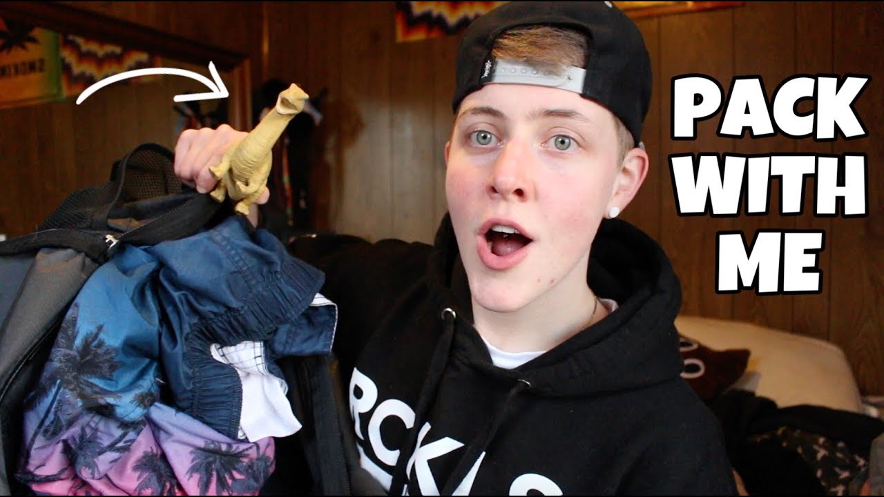 packing TWO HOURS before my flight