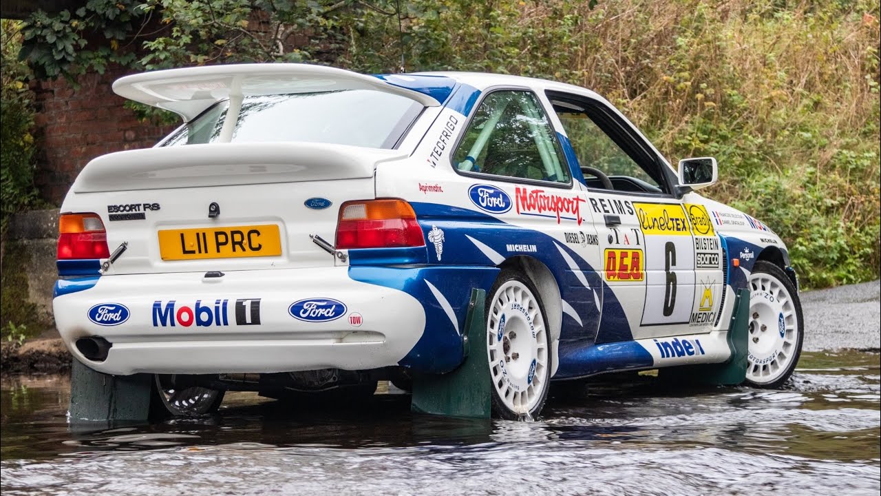 По-видимому, Марк владеет автомобилем-разведчиком Escort Cosworth RAC Rally Racing от Петтера Сол...