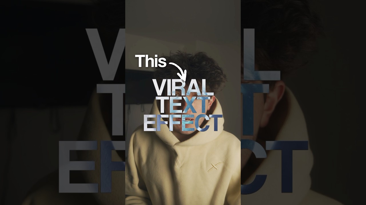 How to get this text effect in davinci resolve. #editing #tech #zakeary