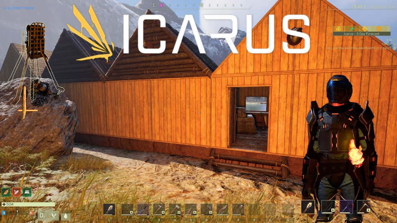 ICARUS Ep .57 – The Rebuild Continues!! But We are Deep Mining Again!