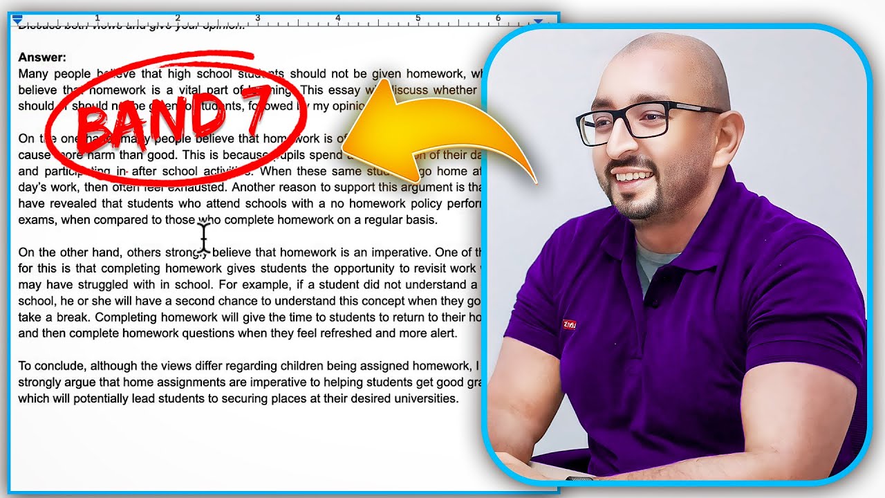 IELTS Writing Task 2 Tutorial - Discuss Both Views and Give Your Opinion