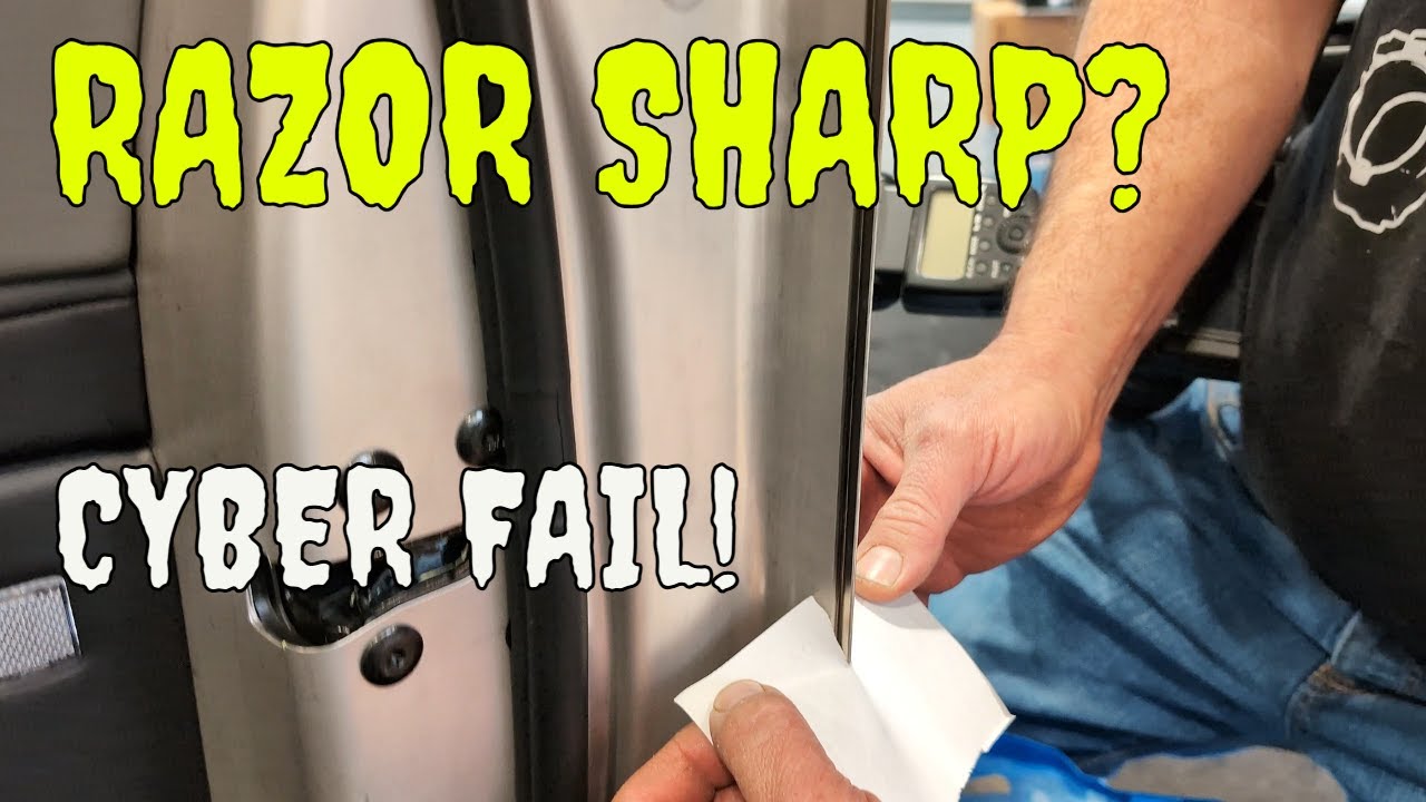 Testing Tesla Cybertruck Dangerous Sharp Edges | Toronto AutoShow 2026