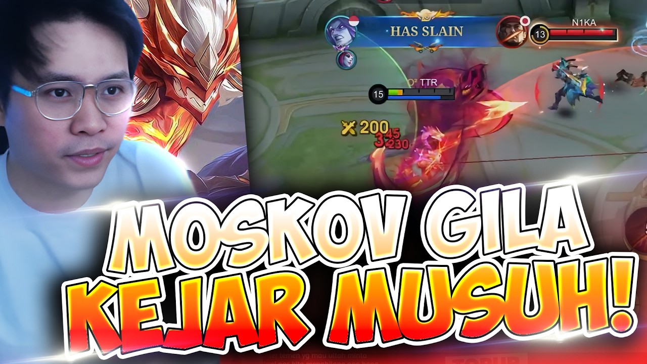MAIN MOSKOV KALO GAK GILA KURANG LAKI GUYS !! - Mobile Legends