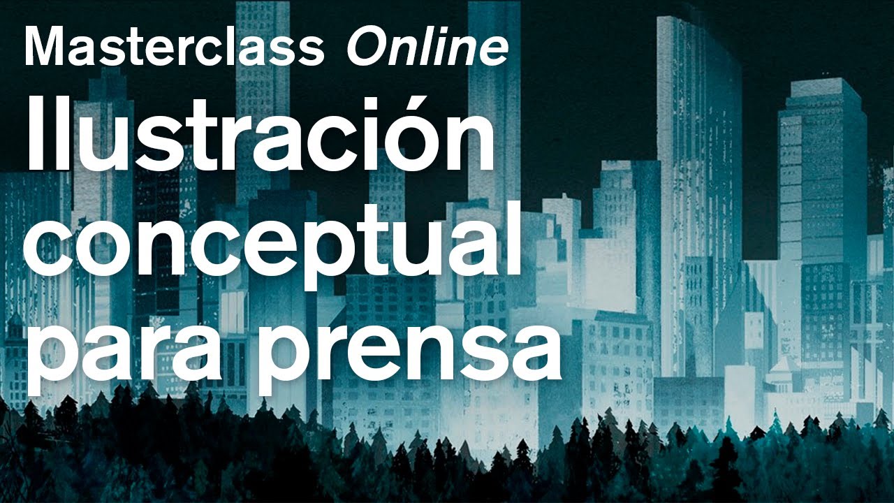 Ilustración conceptual para prensa I Masterclass con Eva Vázquez