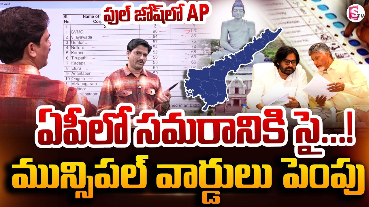 SumanTV Chief Editor Keshav About AP Municipal Elections 2026 | Pawan Kalyan | Chandrababu