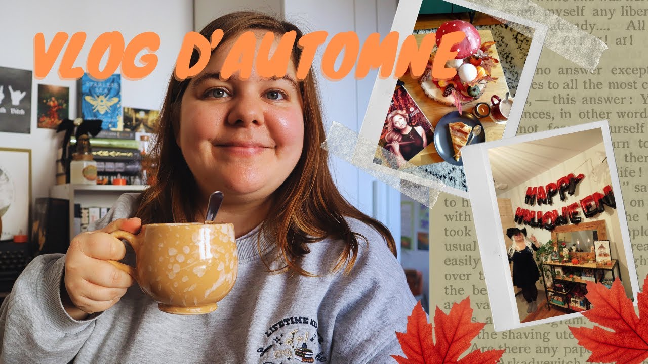 Lectures en dents de scie et semaine d'Halloween | VLOG AUTOMNE