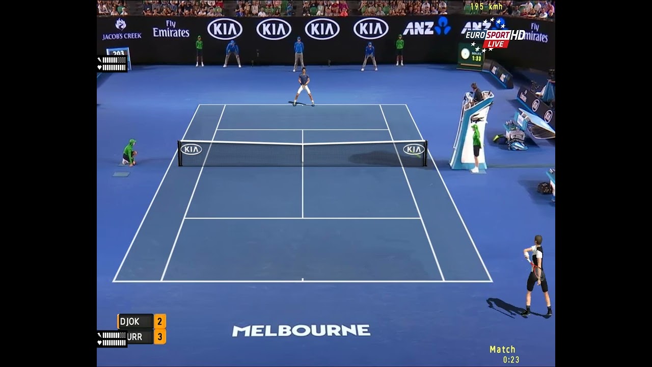 Tennis elbow 2013 DJOKOVIC VS MURRAY AO 2016