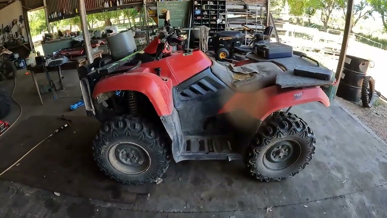 Kymco MXU 400 Rebuild