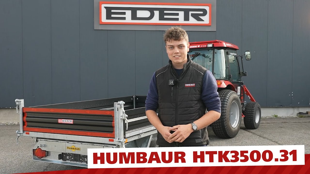 Humbaur HTK3500.31 | Vorstellungsvideo | EDER Anhängercenter