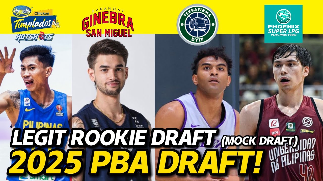 2025 PBA Rookie DRAFT! Sino ang TOP 3? QMB vs REMY MARTIN sa FIRST overall PICK?