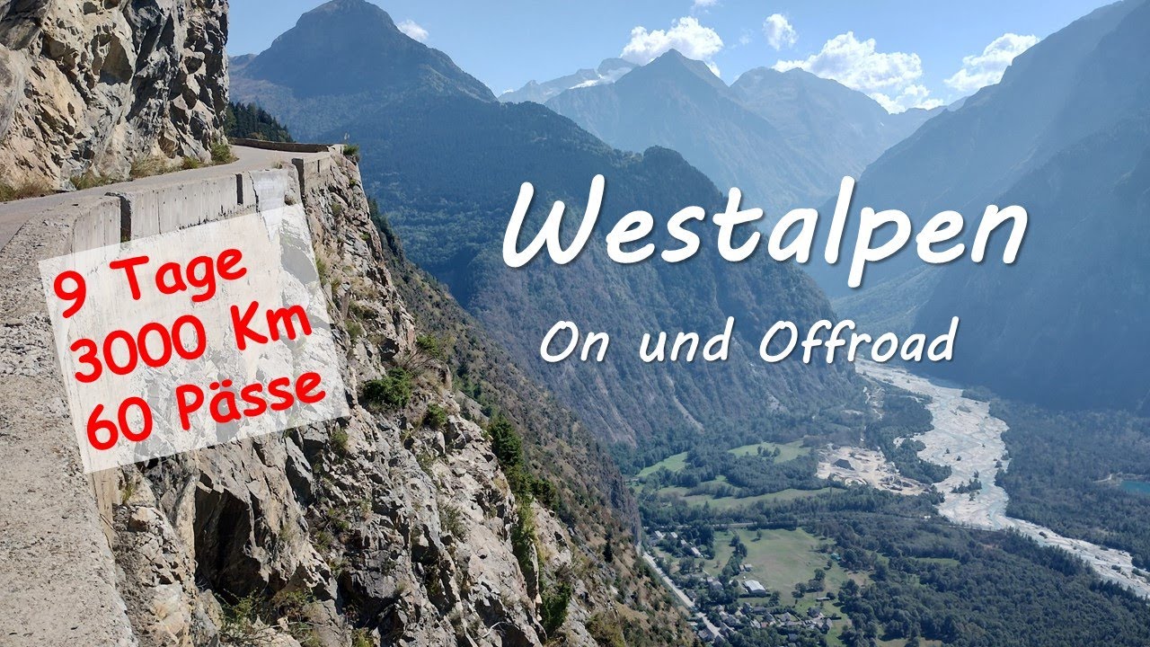 Motorradabenteuer Westalpen // Die höchsten Pässe und spektakulärsten Strecken // On & Offroad