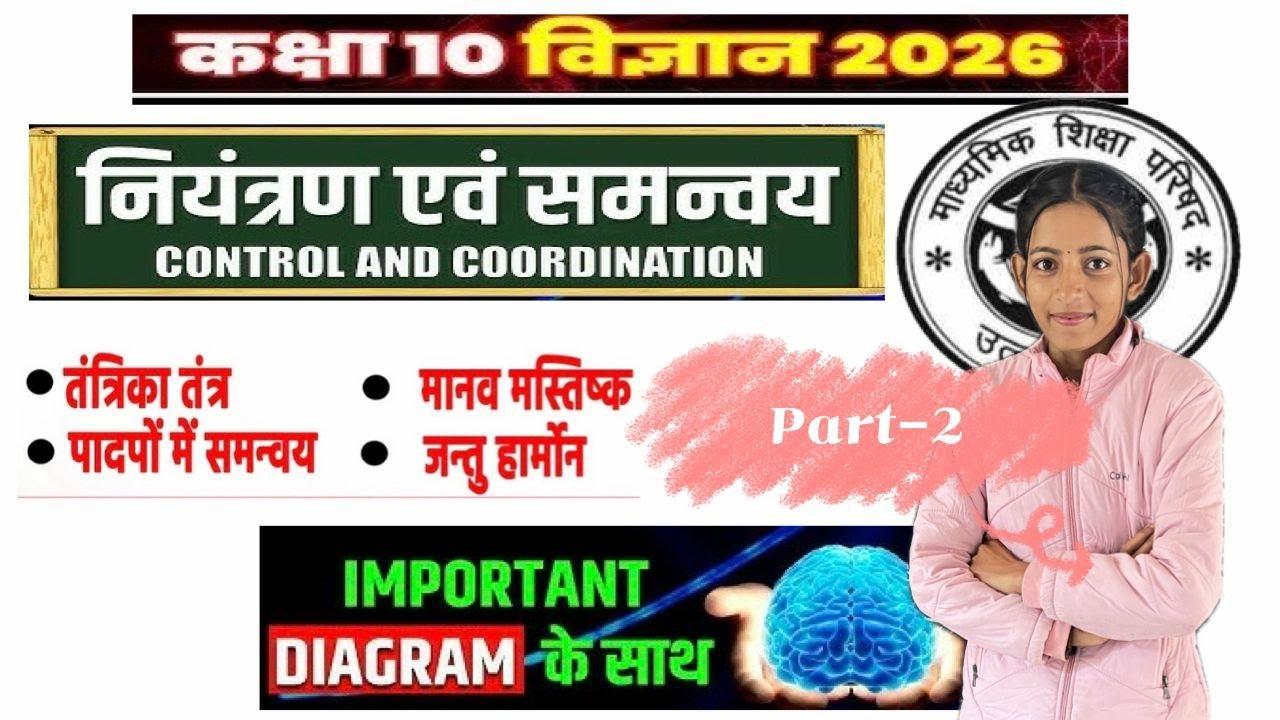 Class 10 biology#topic#niyantran awm samanvay#part 2#by khushbu mam 