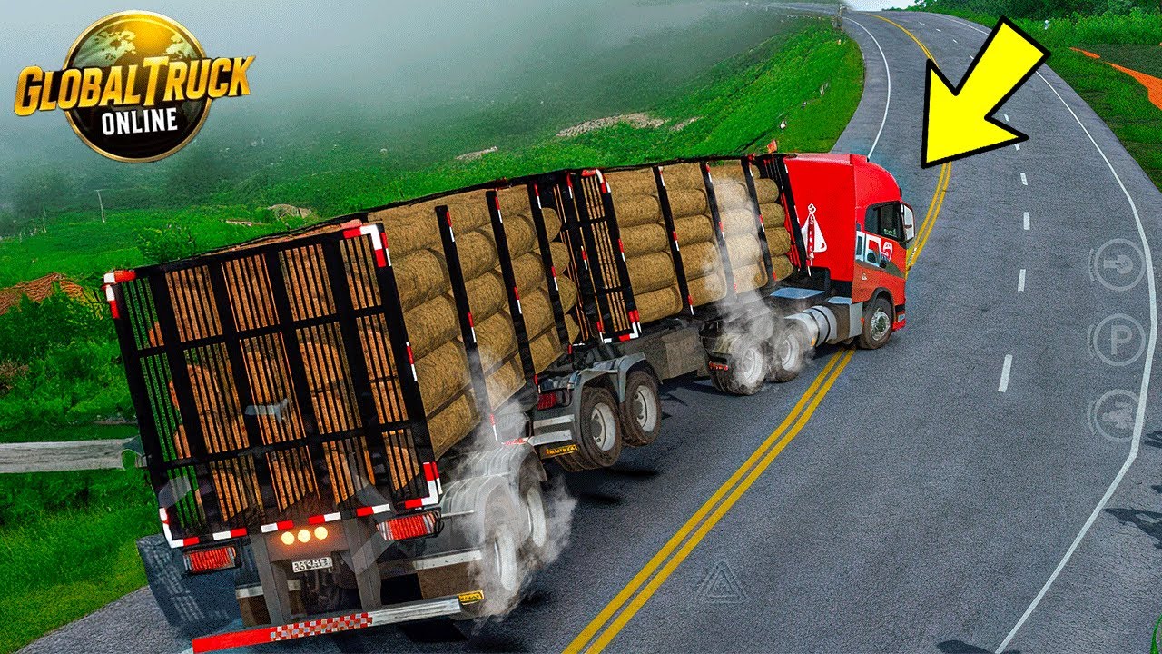 GLOBAL TRUCK ONLINE! TESTANDO AO EXTREMO a NOVA CARRETA BITREM!! *não deu muito certo 🤣*