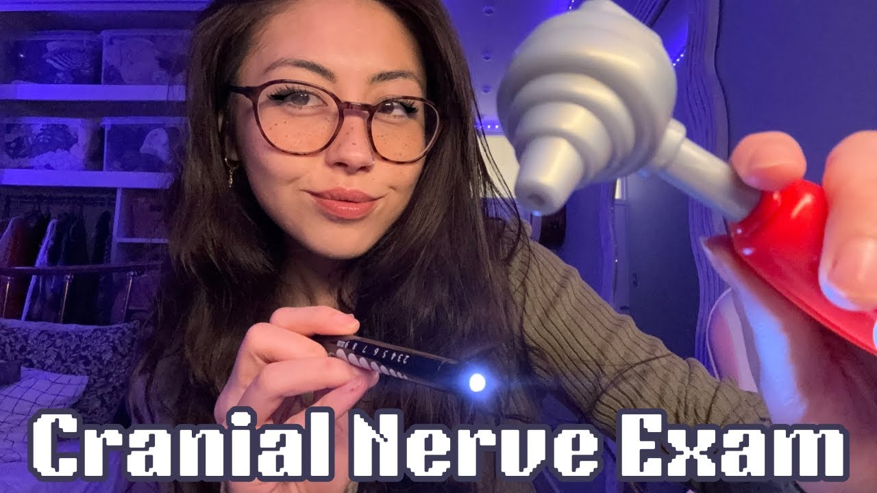 MOST TINGLY Cranial Nerve Exam👩🏻‍⚕️✨(98.9% tingle @13:44)