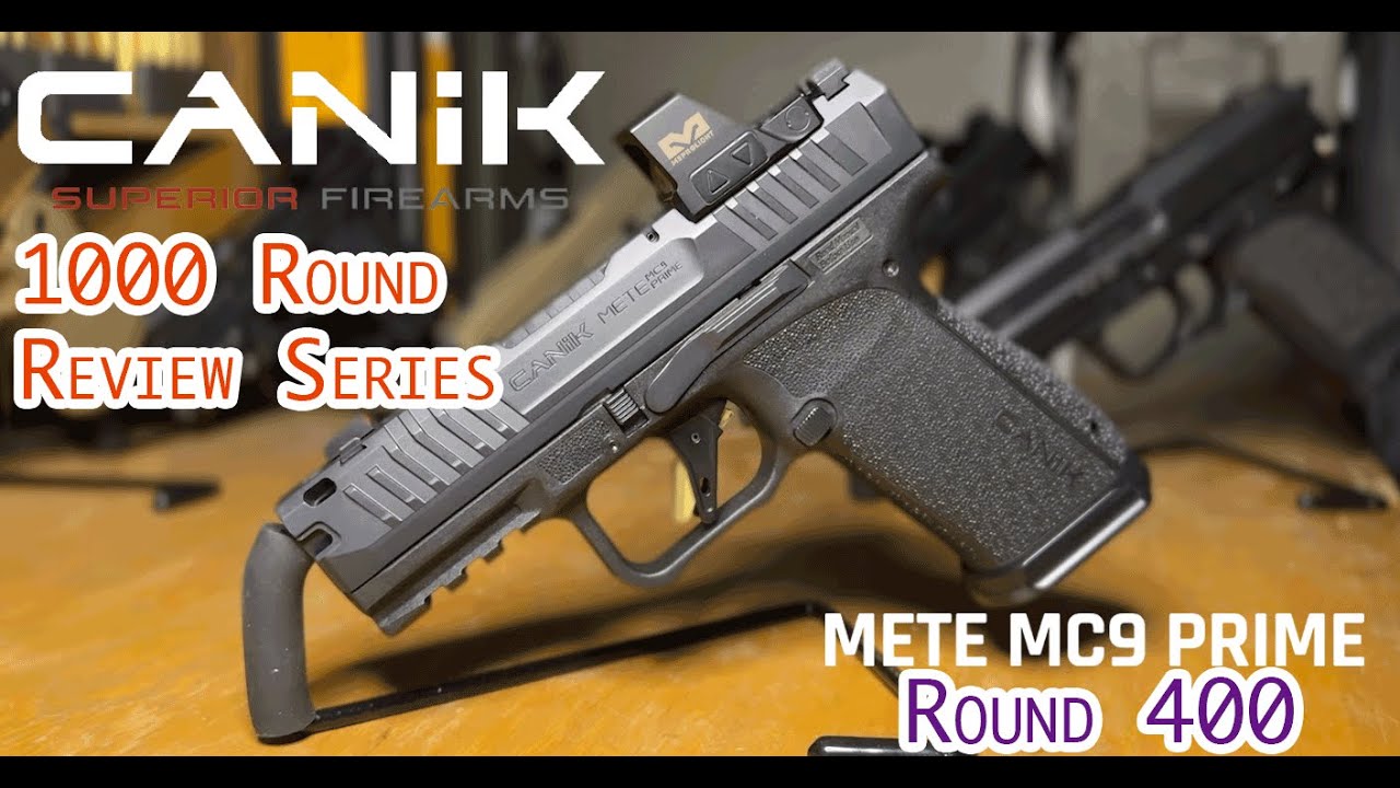 Canik METE MC9 Prime | 1,000 Round Review as EDC | Up to Round 400 Update!
