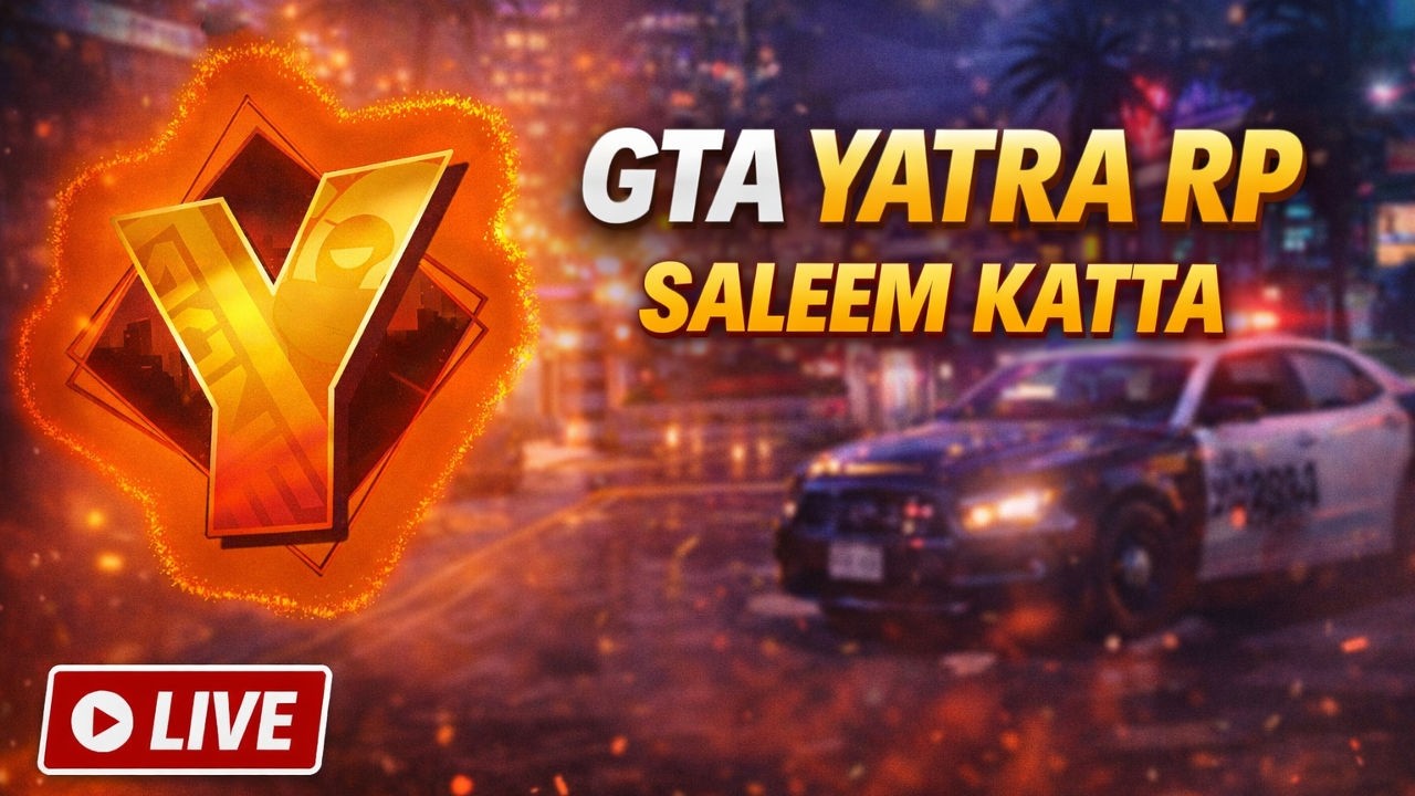 GTA YATRA RP - BUILDING REPUTATION IN THE CITY | ASCE LIVE |