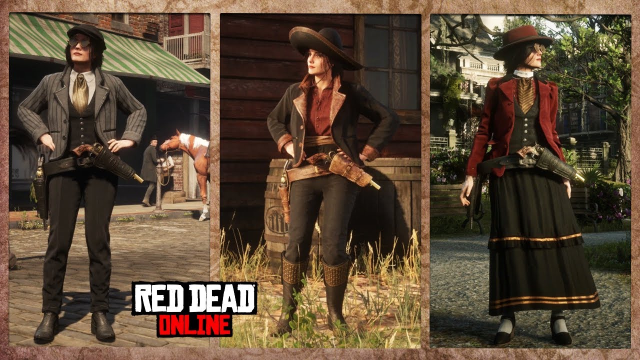 20 Casual and Classy Female Outfits in Red Dead Online