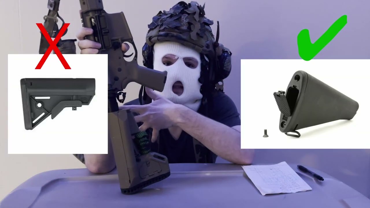 My Rifle Breakdown Video 1.0