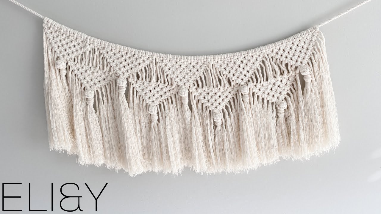 DIY MACRAME GARLAND | ELI&Y