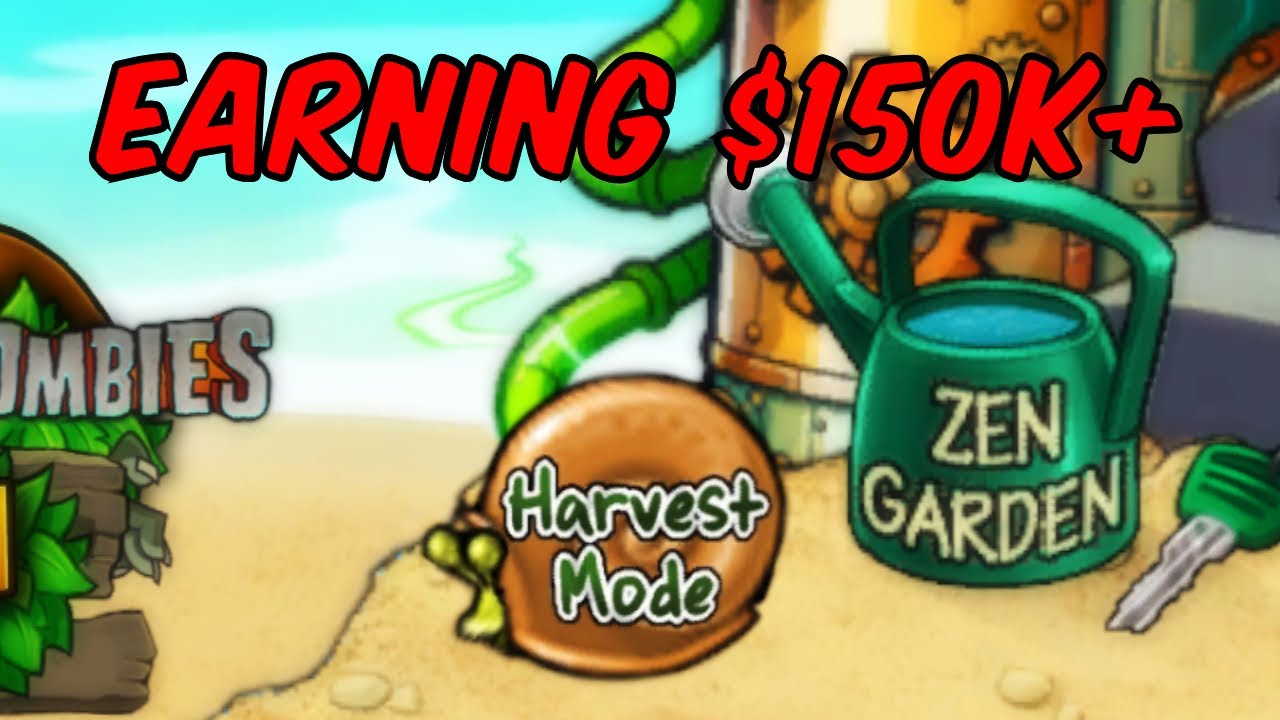 Pvz Fusion Harvest Mode (aka extraction) 150k+ Assets Earning